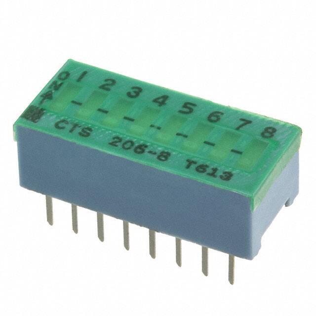 206-8LPSTPCTS Electrocomponents