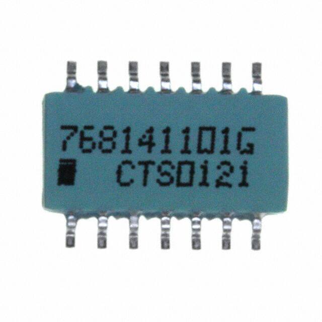 768141101GCTS Resistor Products