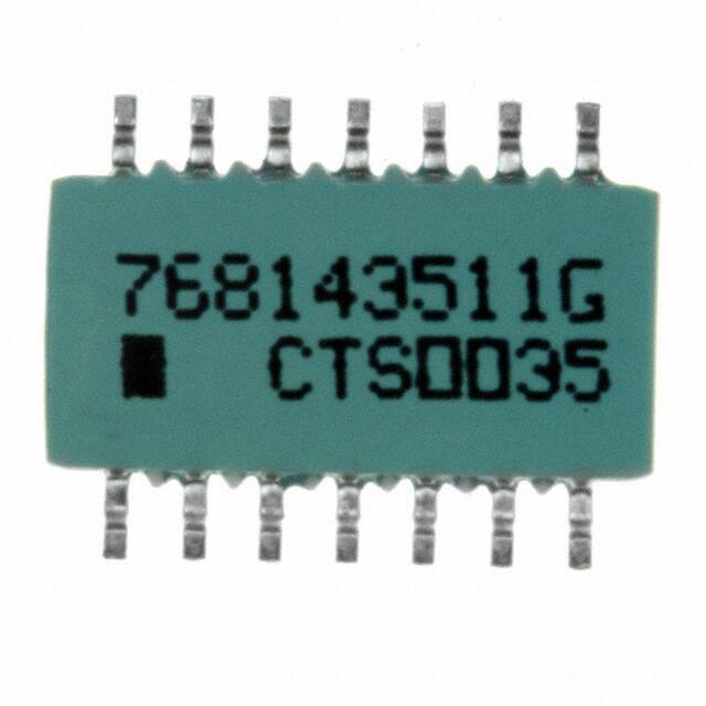 768143511GCTS Resistor Products
