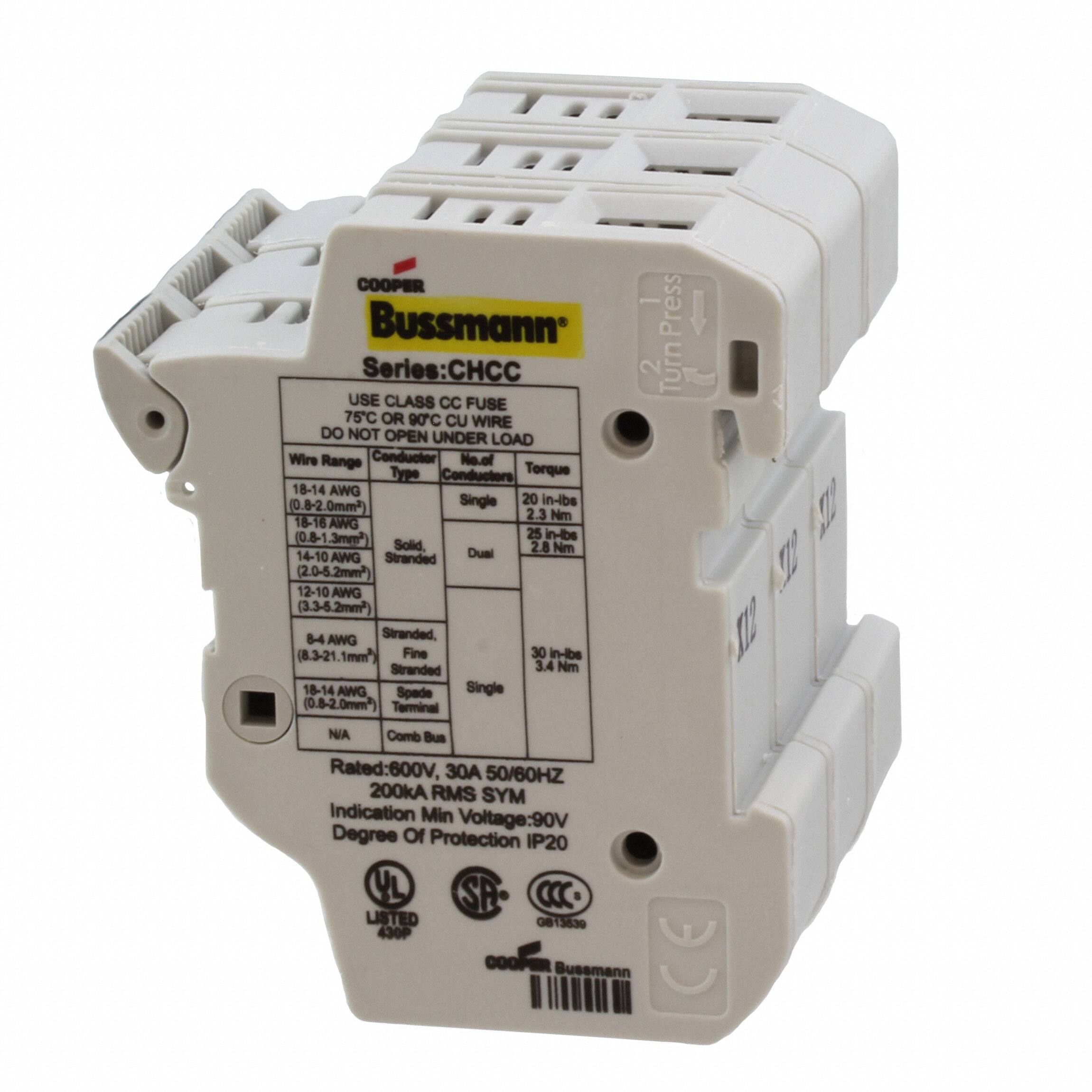 CHCC3DIUEaton - Bussmann Electrical Division