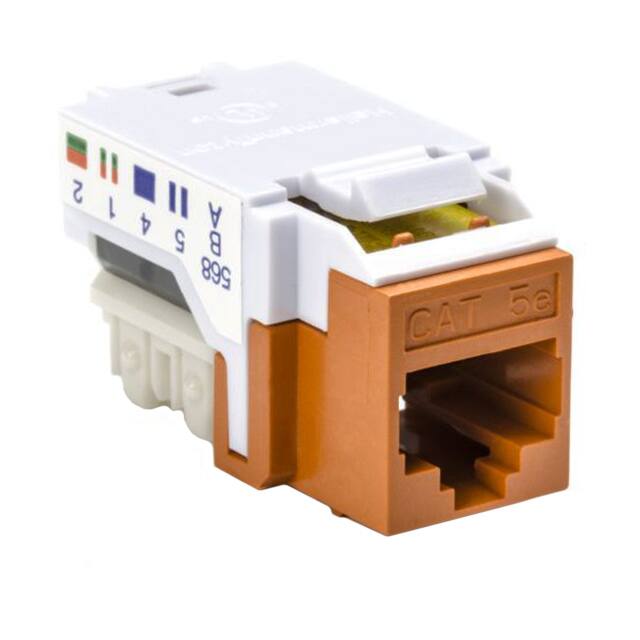 RJ45FC5E-ORNHellermannTyton