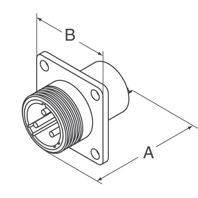 JR16WR-3PCHirose Electric Co Ltd