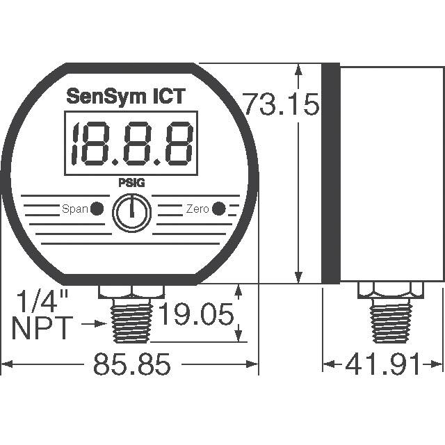 SDPGB1000PG5Honeywell Sensing and Productivity Solutions