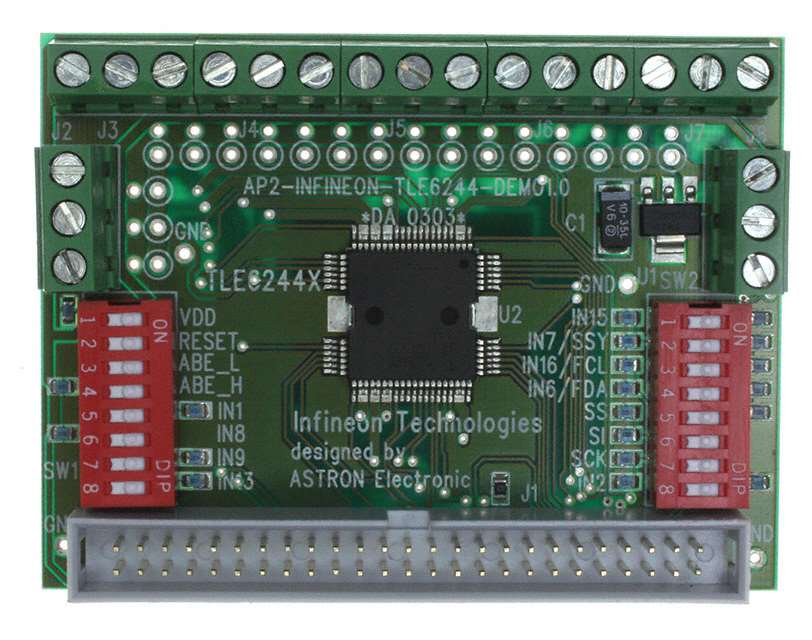 DEMOBOARD TLE 6244XInfineon Technologies