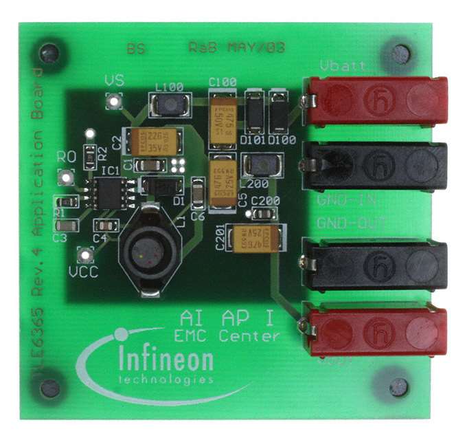 DEMOBOARD TLE 6365 GInfineon Technologies
