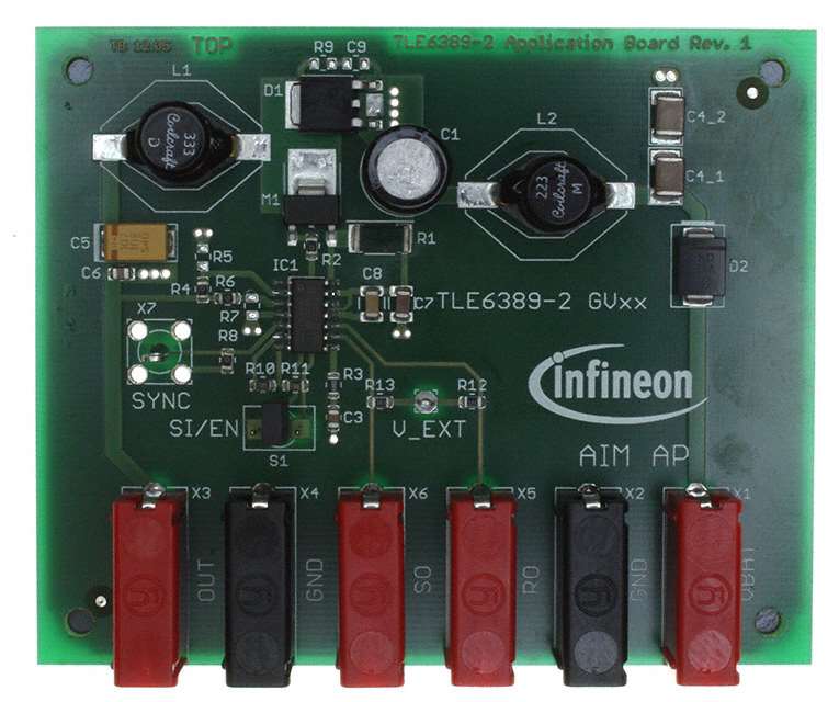 DEMOBOARD TLE 6389-3 GV50Infineon Technologies