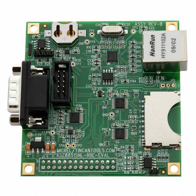 KSZ8851SNL-BBE-EVALMicrochip Technology