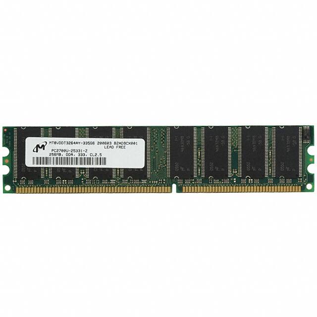 MT8VDDT3264AY-335G6Micron Technology Inc.