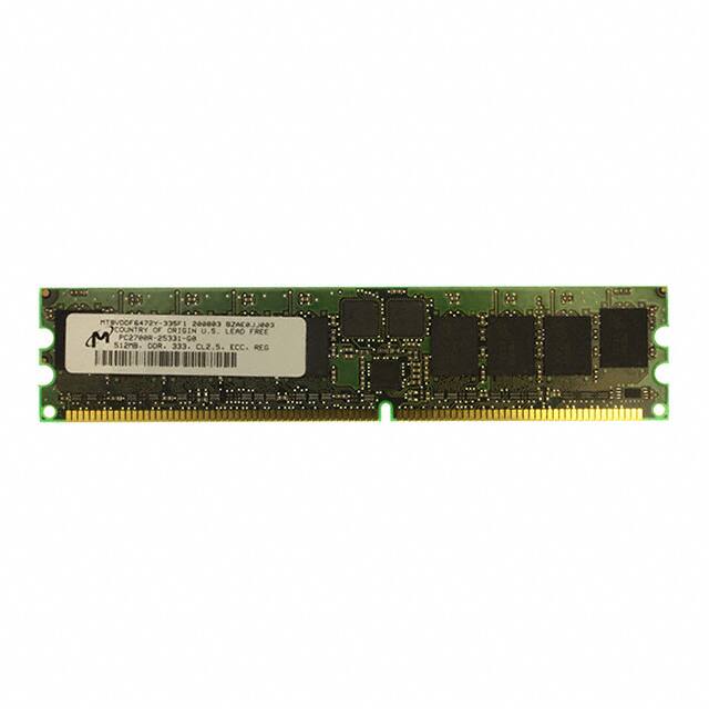 MT9VDDF6472Y-335F1Micron Technology Inc.