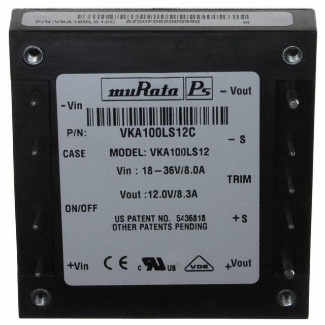 VKA100LS12CMurata Power Solutions Inc.