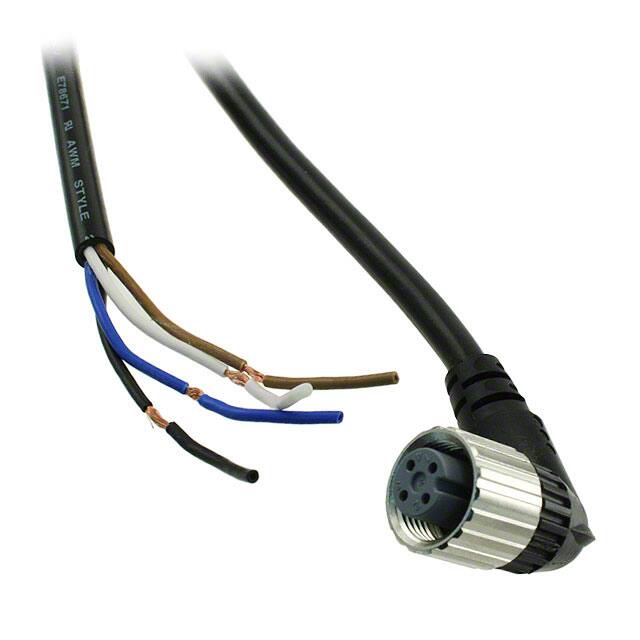 XS2F-M12PVC4A2MLEDOmron Electronics Inc-EMC Div