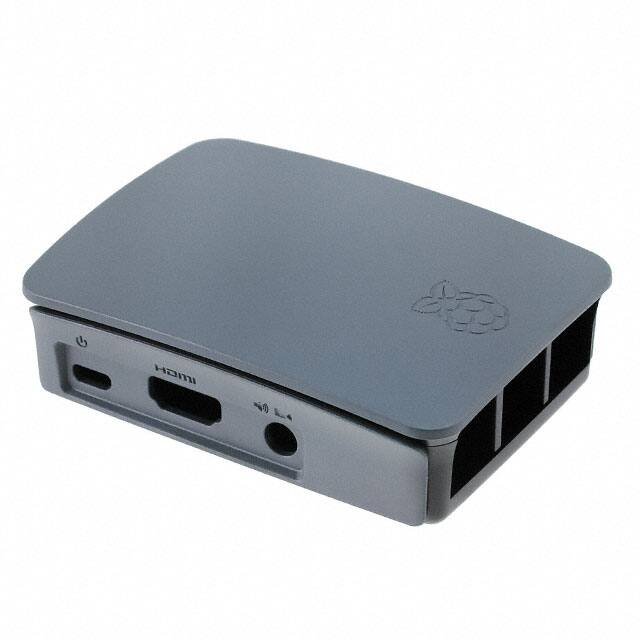PI OFFICIAL CASE BLACK/GREYRaspberry Pi