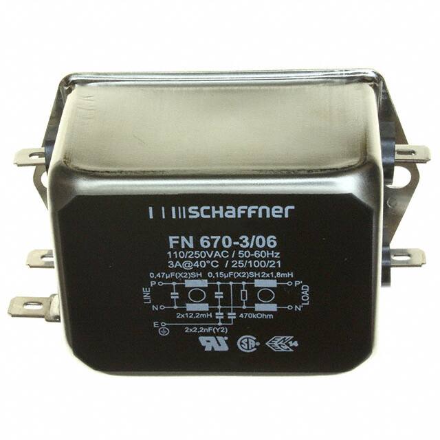 FN670-3-06Schaffner EMC Inc.