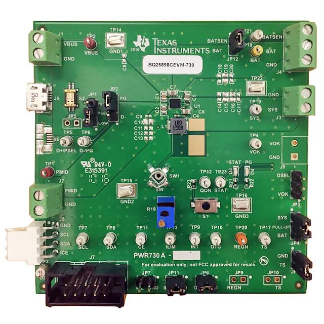 BQ25898CEVM-730Texas Instruments