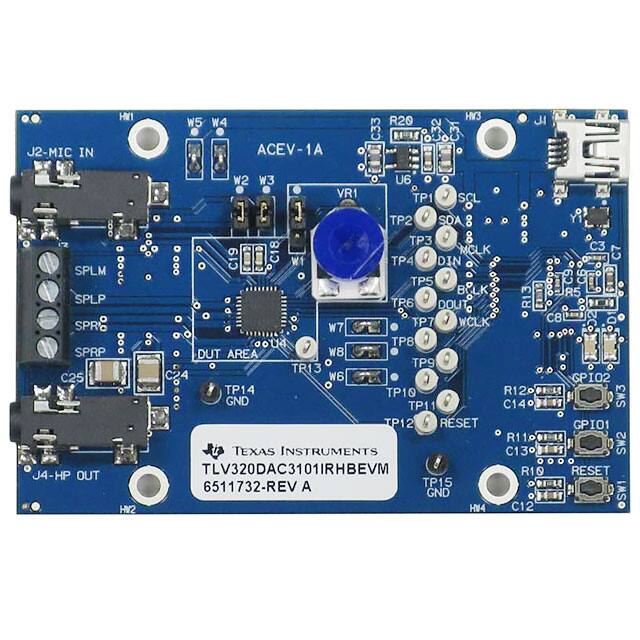 TLV320DAC3101EVM-UTexas Instruments