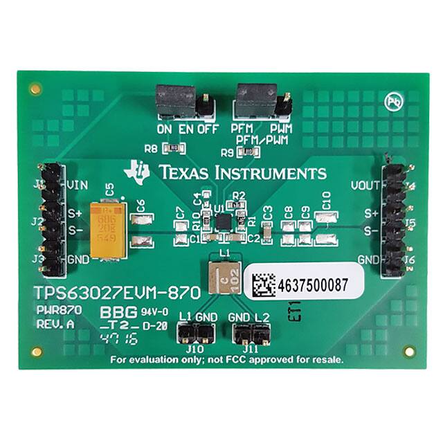 TPS63027EVM-870Texas Instruments