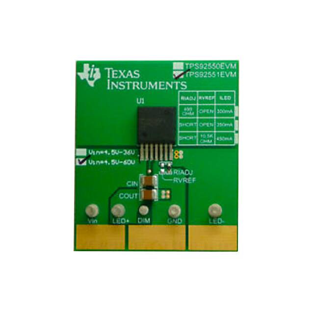 TPS92551EVM/NOPBTexas Instruments