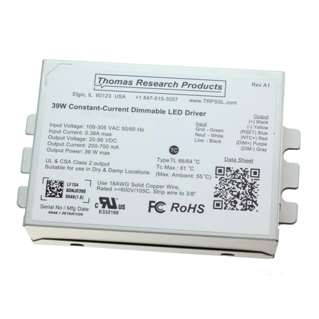 LED39WPR-056-C0700-BDThomas Research Products