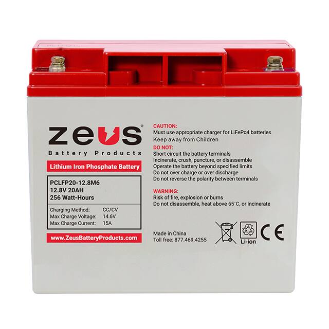 PCLFP20-12.8M6ZEUS Battery Products