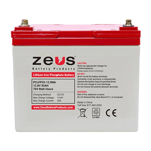 PCLFP55-12.8M6ZEUS Battery Products
