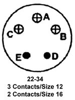 97-3102A22-34SAmphenol Industrial Operations