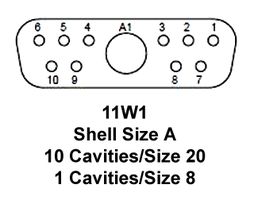 DA11W1SA00LFAmphenol ICC (FCI)