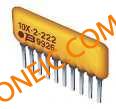 4612X-102-390LFBourns Inc.
