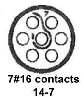 CN0967C14A07S6-240Cinch Connectivity Solutions
