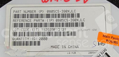 0805CS-390XJLCCoilcraft