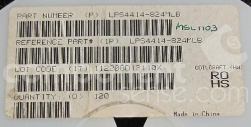 LPS4414-824MLBCoilcraft