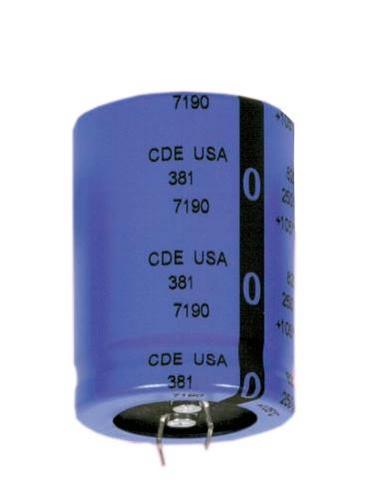 381LQ104M010A052Cornell Dubilier Electronics (CDE)