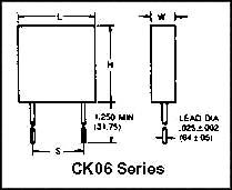 CK06BX104KCornell Dubilier Electronics (CDE)