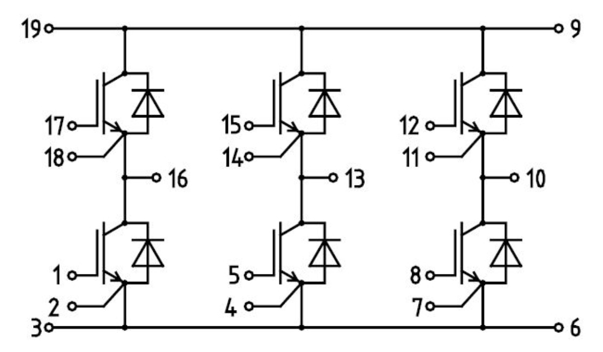 FS50R17KE3B17BOSA1Infineon Technologies