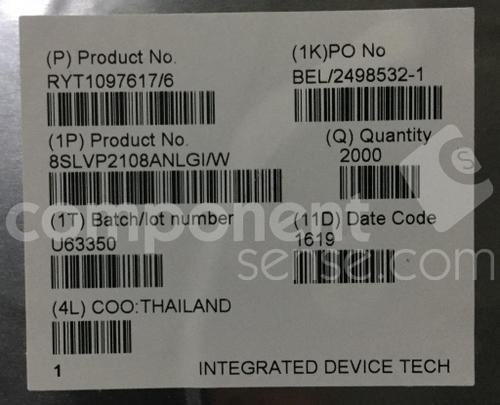 8SLVP2108ANLGI/WIntegrated Device Technology (IDT)