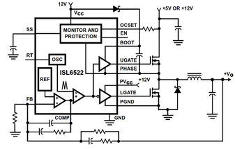 ISL6522BIRZ-TKIntersil (Renesas Electronics America)