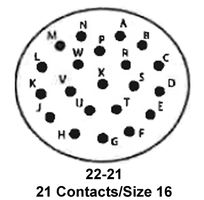 ITT Cannon, LLC KPT06F22-21PX