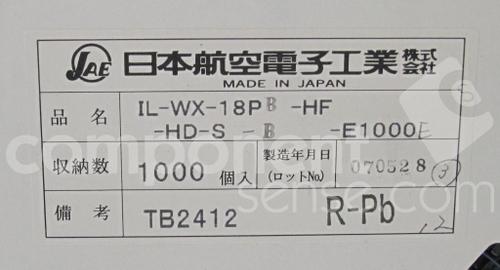 IL-WX-18PB-HF-HD-S-B-E1000EJAE Electronics