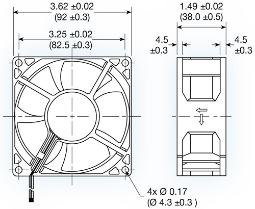 MC9238X24B-FSRMechatronics Fan Group
