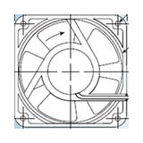 UF80B12-BTLRMechatronics Fan Group