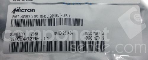 MT41J128M16JT-107:KMicron Technology Inc.