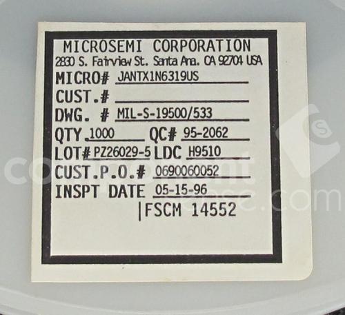 JANTX1N6319USMicrosemi Corporation