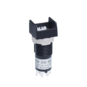 NKK Switches KB26SKW01B-BB