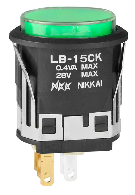 NKK Switches LB15CKG01-12-JF