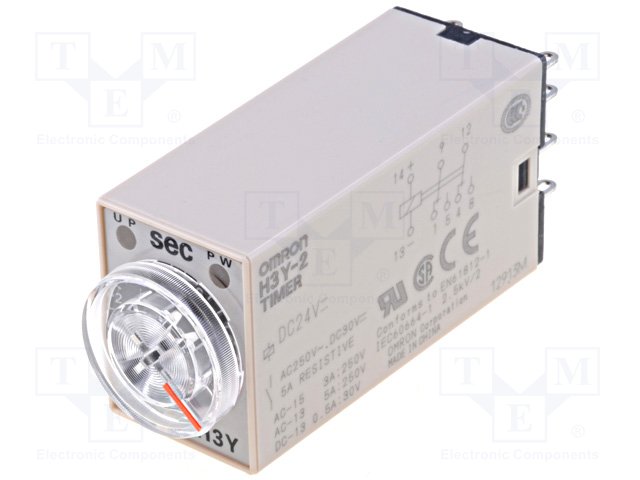 H3Y-2 DC24 30SOmron Automation and Safety