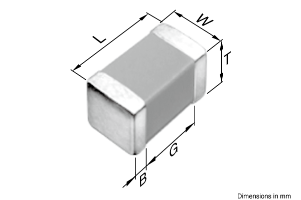 TDK Corporation C1005C0G2A181K050BA