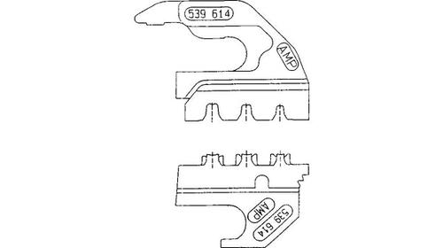 539614-1TE Application Tooling