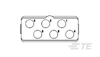 1738101-1TE Connectivity Aerospace, Defense and Marine