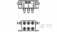 D-500-0255-567-2TE Connectivity Aerospace, Defense and Marine