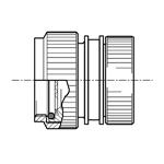 HEX40-AC-00-17-A6-1-UTE Connectivity Raychem Cable Protection