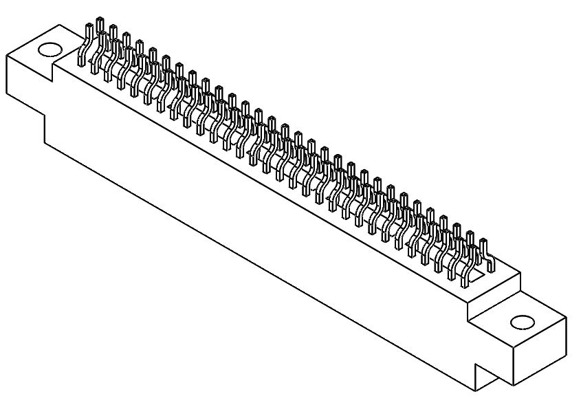 ABC22DKRH-S1243Sullins Connector Solutions